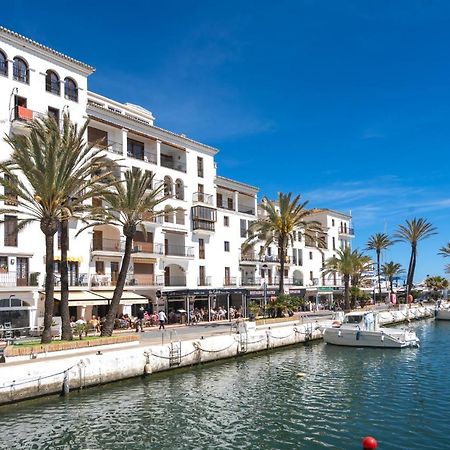 דירות 15 First Line Penthouse With Wonderful Seaview Near Duquesa Golf Manilva Andalucia מראה חיצוני תמונה