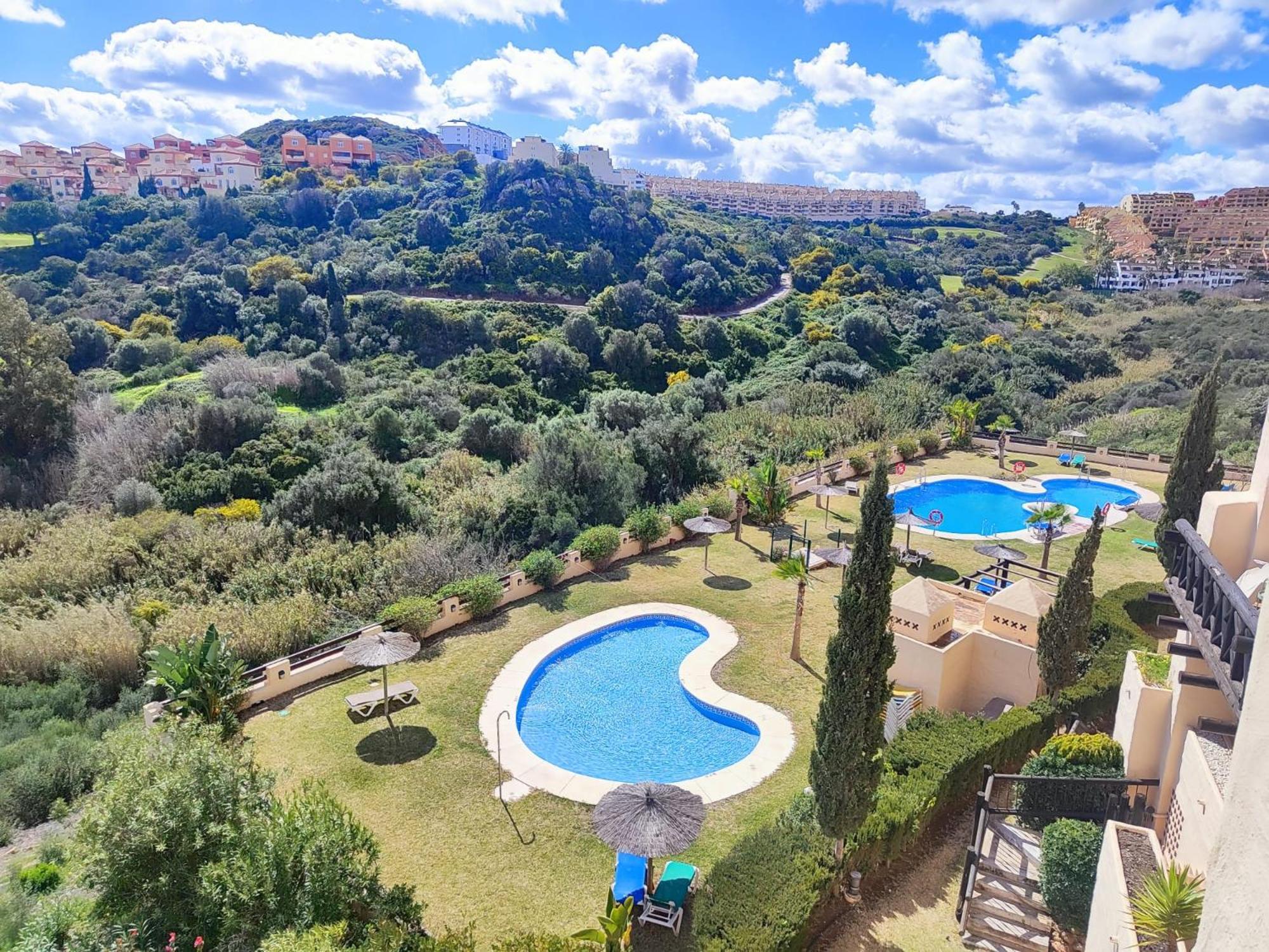 דירות 15 First Line Penthouse With Wonderful Seaview Near Duquesa Golf Manilva Andalucia מראה חיצוני תמונה